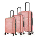 3PCS PP Custom Brand Hardshell Travel Luggage Suitcase